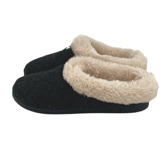 Dearfoams | Women's Slippers | Black | Various Sizes - Picture 4 of 6